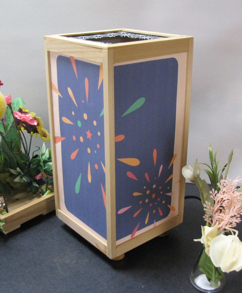 夢明り 天衣無縫/夜宴慕情 LED・桧枠造り・厚上質紙張貼・軽量/02-52