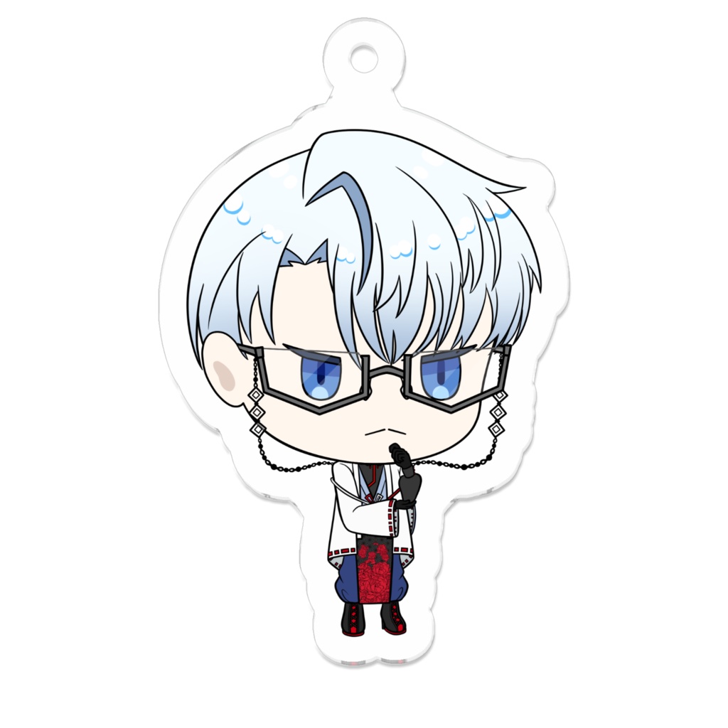 霽月のアクリルキーホルダー