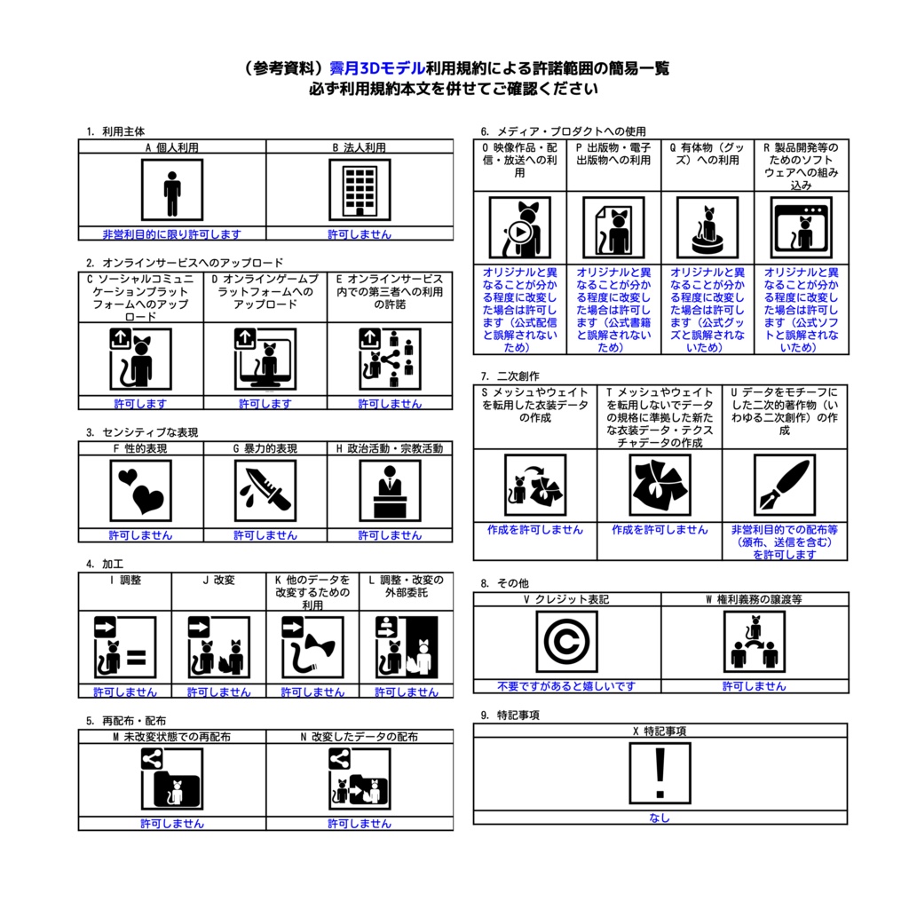 霽月【VRChat対応アバター】
