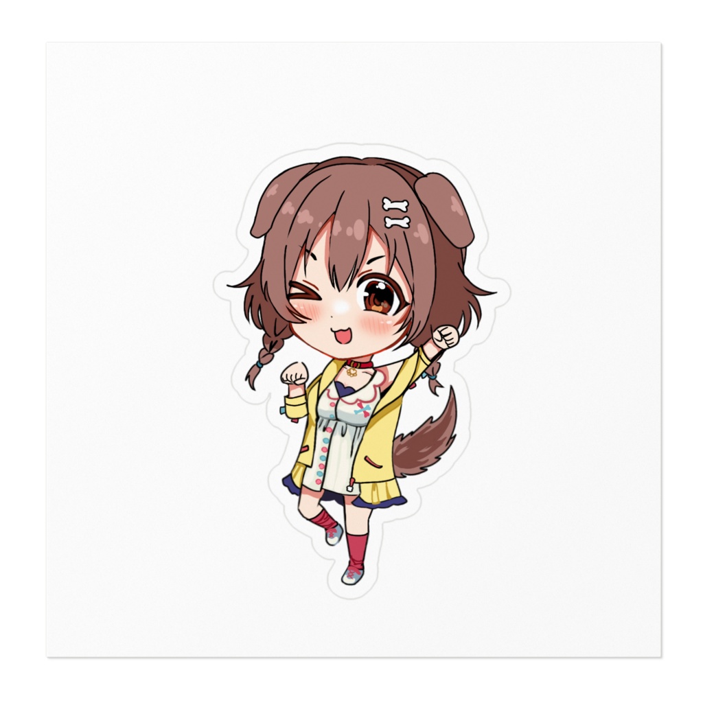 【非公式】戌神ころね ステッカー