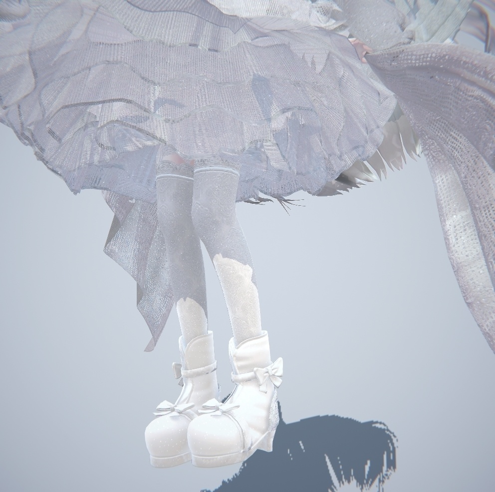 白雪天使【オリジナル3Dモデル】