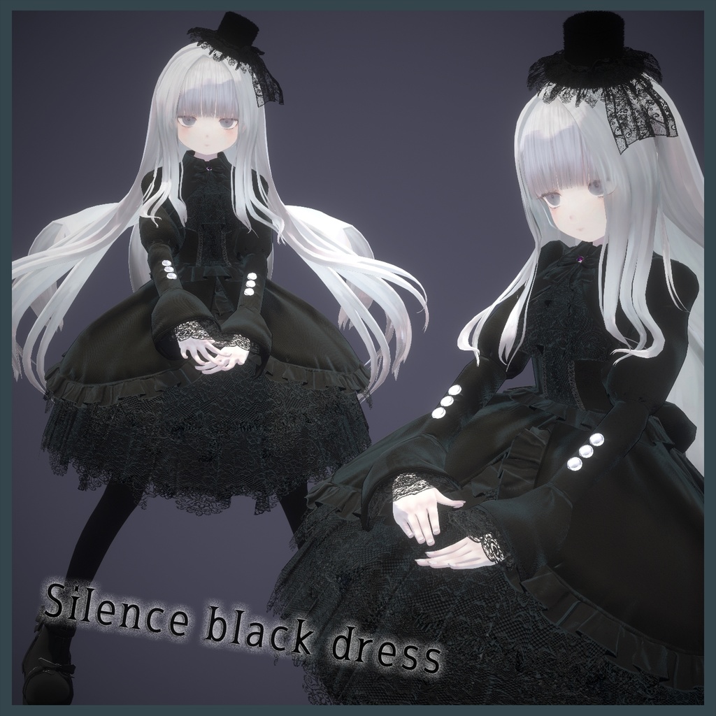 Silence black dress