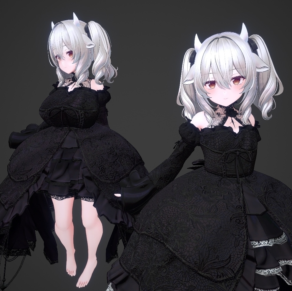 Thorn dream dress(6アバター対応)