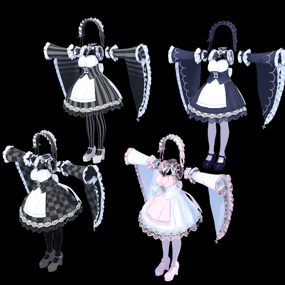 ローズブランシュ-RoseBlanche-(複数アバター対応)