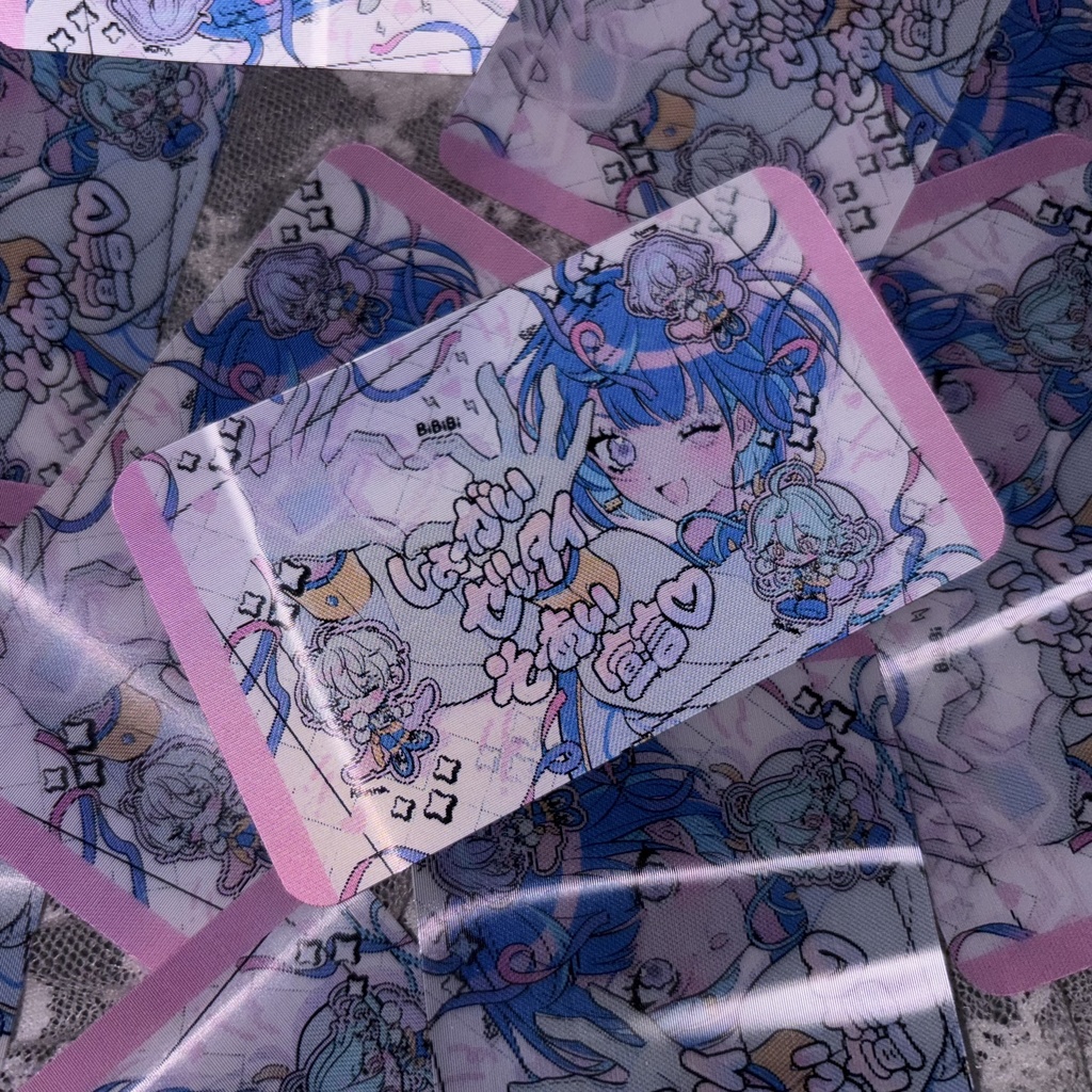 エスプリレンチキュラーカード