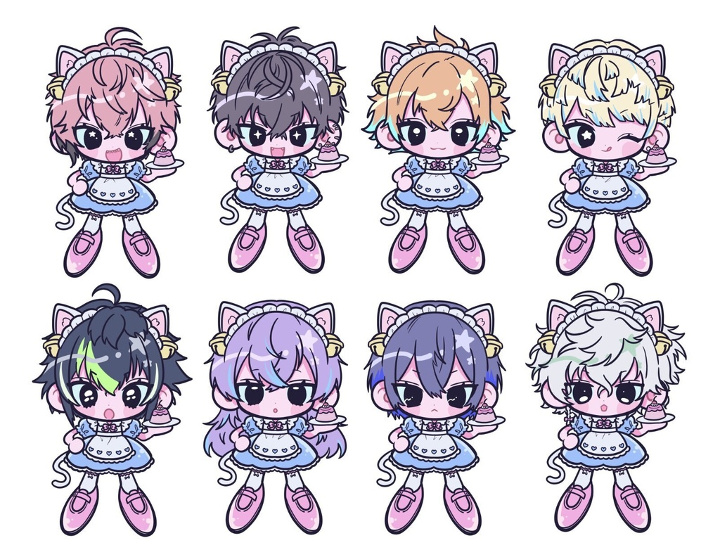めちゃつえーメイドさんアクキー