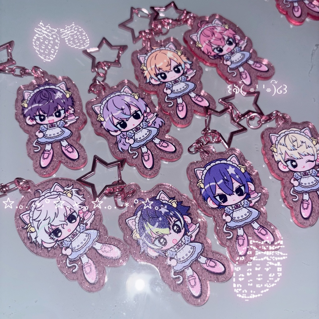 めちゃつえーメイドさんアクキー