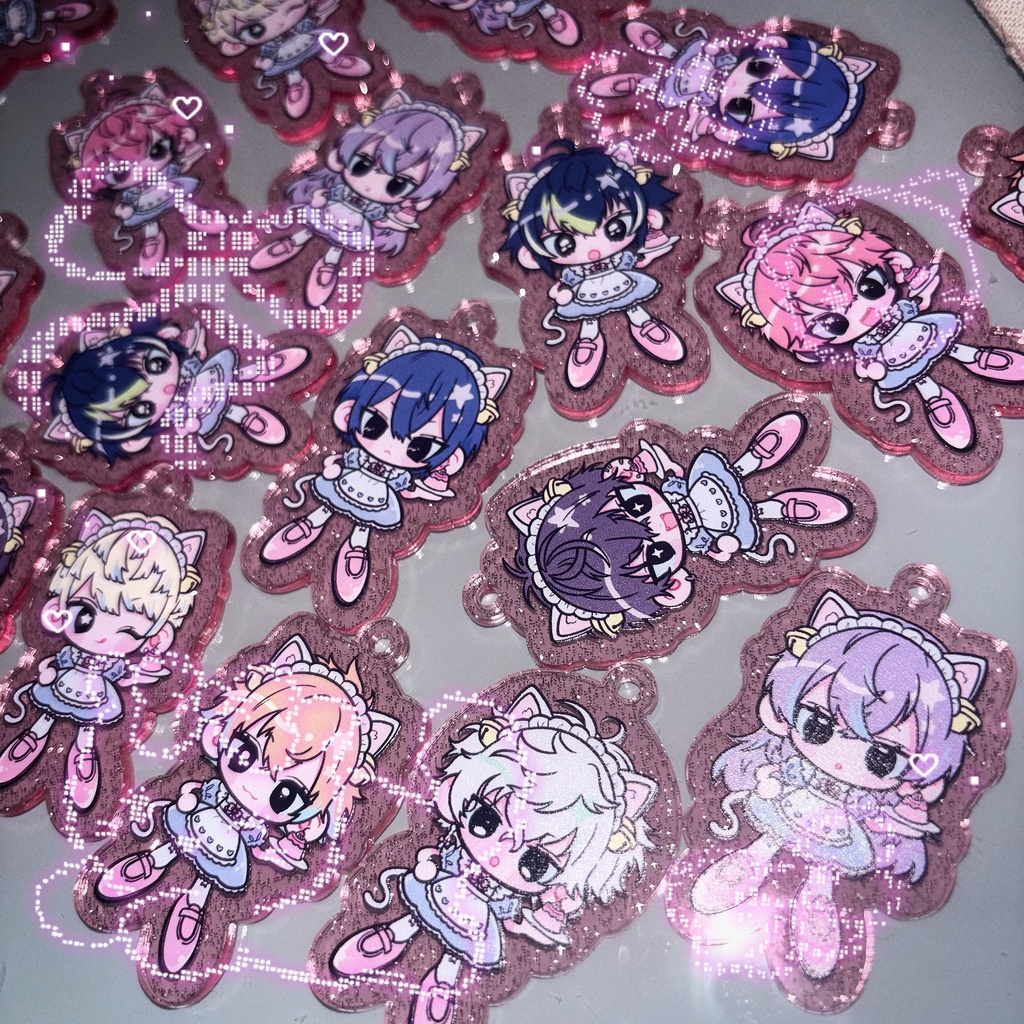 めちゃつえーメイドさんアクキー