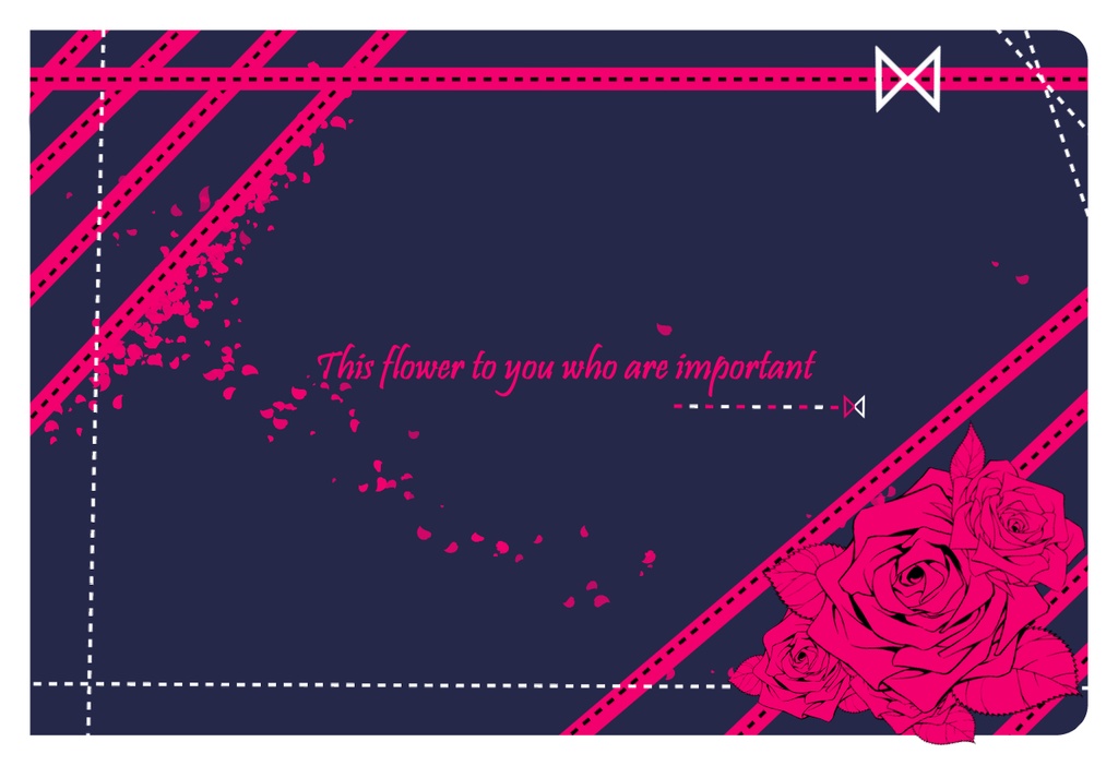 ゴシックフラワーパスケース