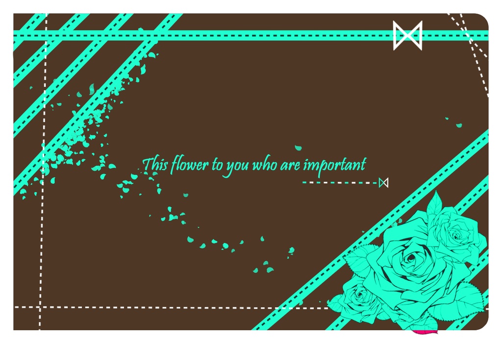 ゴシックフラワーパスケース