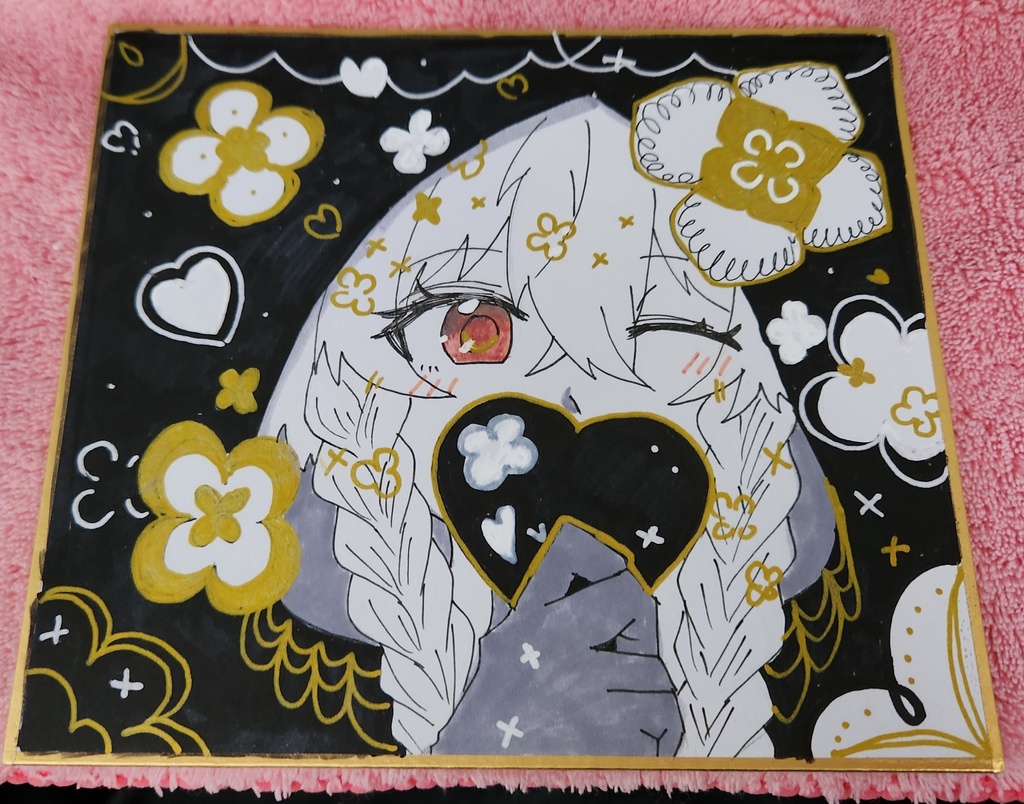 オリジナル原画色紙
