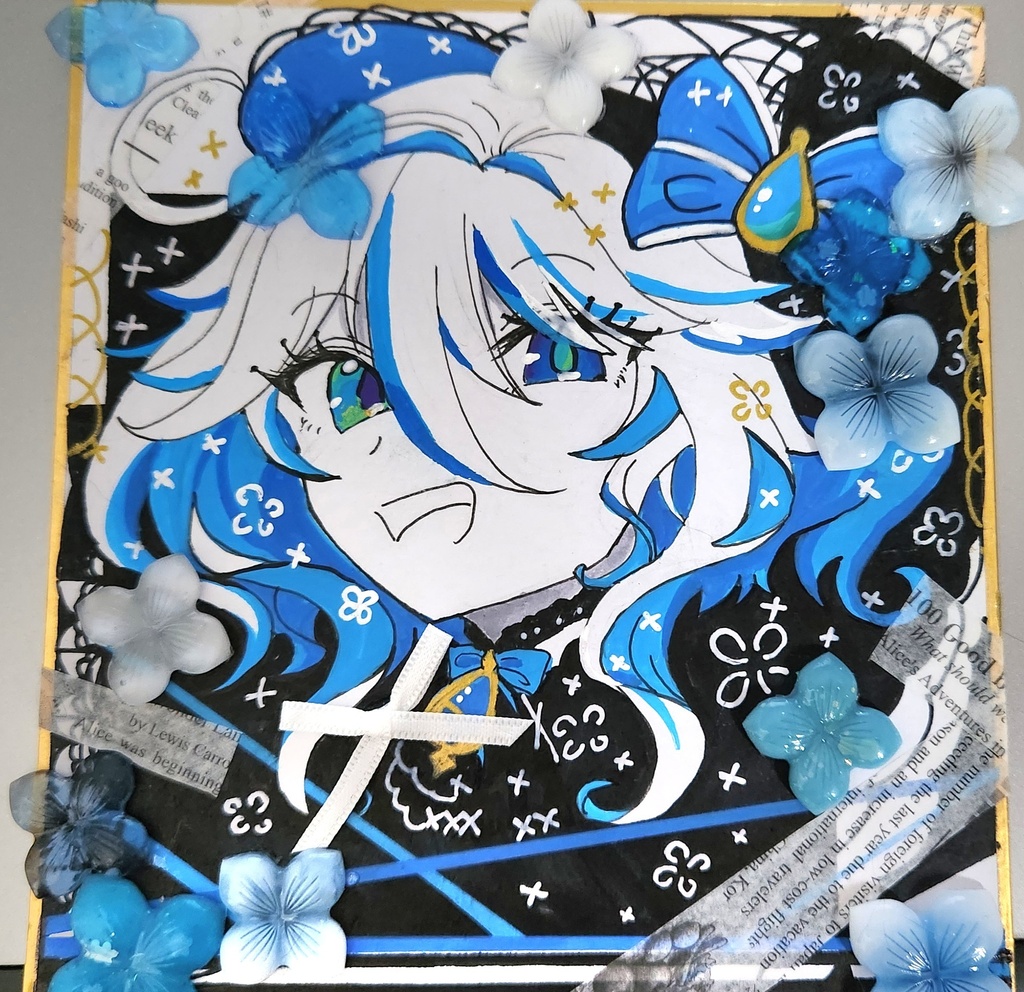 原神原画色紙