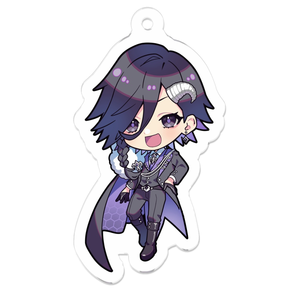 【常設】アクリルキーホルダー【アシュメ=エクレール】