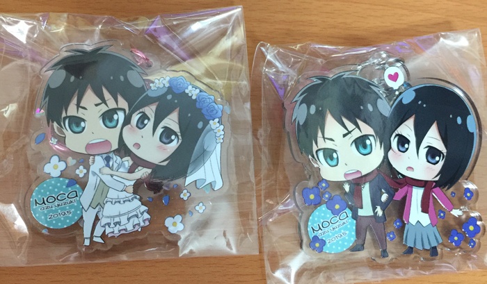 エレミカアクリルキーホルダー