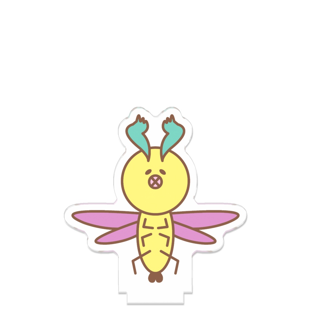 「びわ湖woクリーンniあらいぐま」コムシ アクリルスタンド