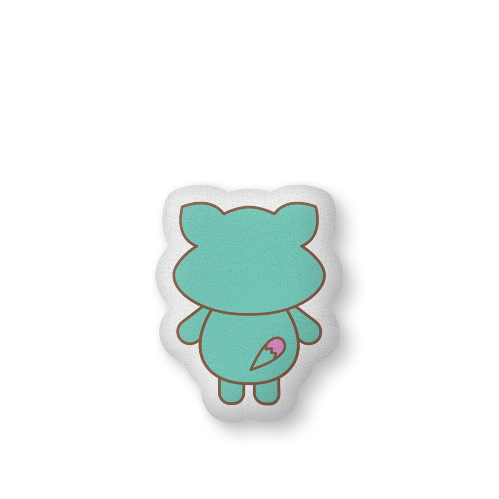 「びわ湖woクリーンniあらいぐま」ツネオ ぬいぐるみクッション