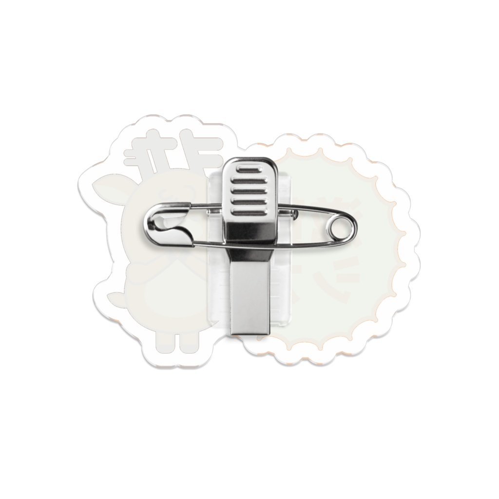 「滋賀シカ」ダイカットアクリルバッジ