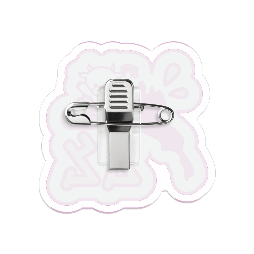 「ご当地!滋賀」近江牛 ダイカットアクリルバッジ