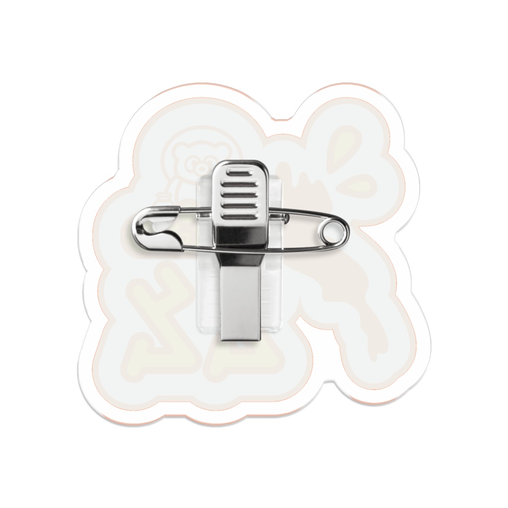 「ご当地!滋賀」信楽狸 ダイカットアクリルバッジ