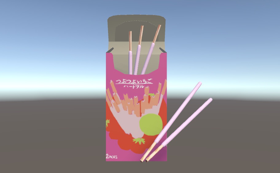 イチゴ味のチョコ菓子