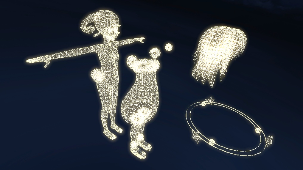 【 VRC想定 】ヒューマノイド3Dモデル『 Shera 』