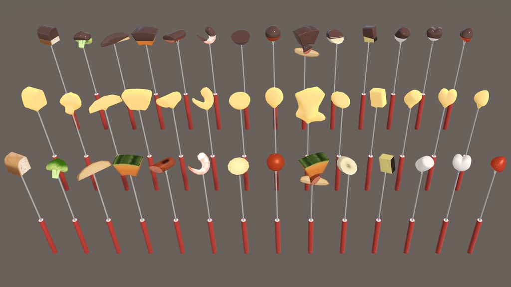 【VRC】UDONフォンデュギミックセット2.0