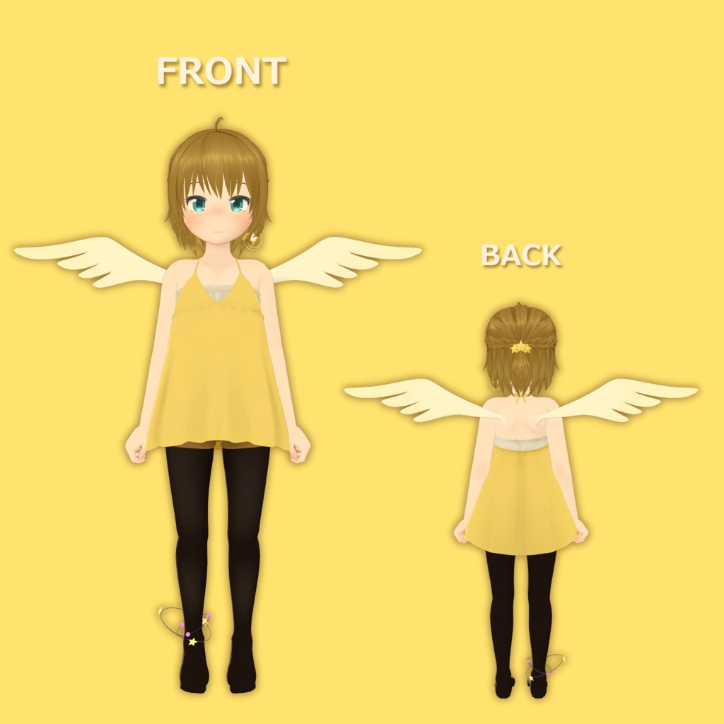 【 VRC想定 】ヒューマノイド3Dモデル『 Syrma 』