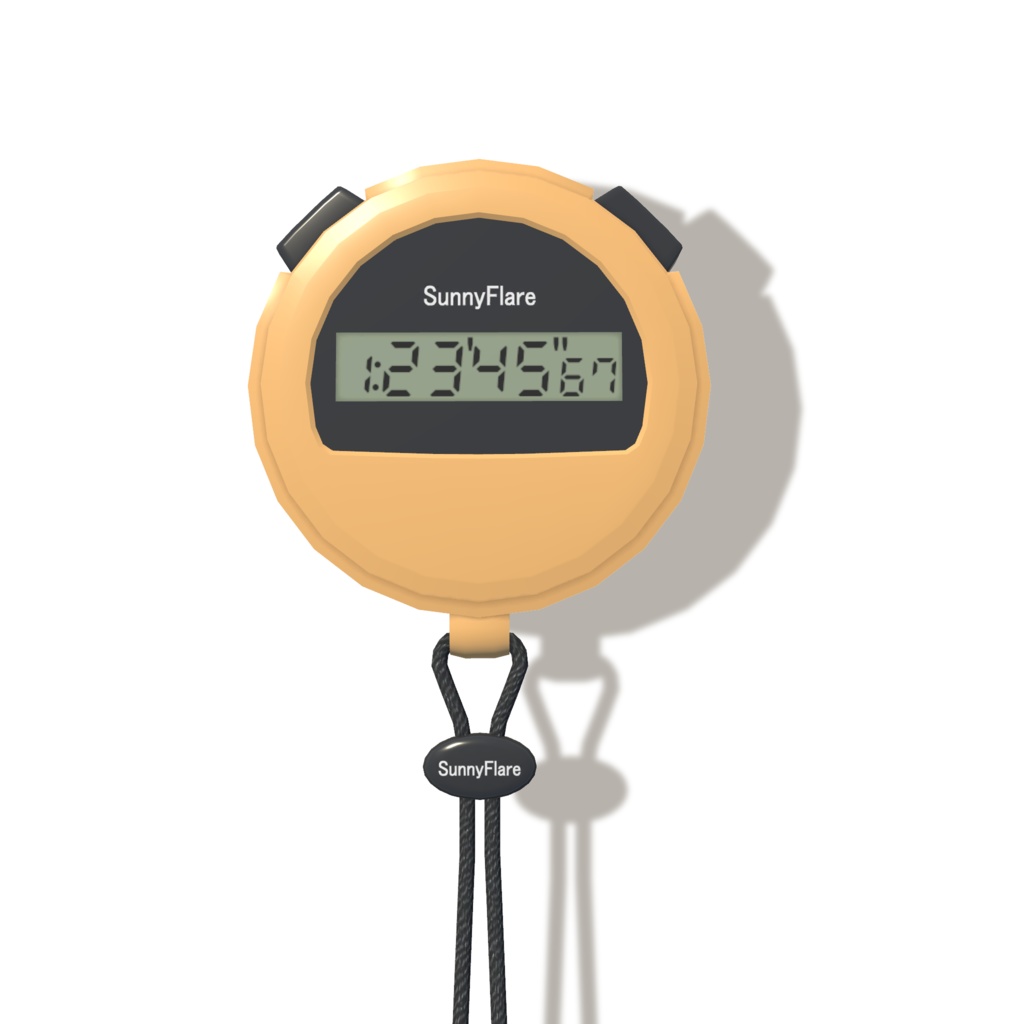 【VRCワールド向けギミック】ストップウォッチ