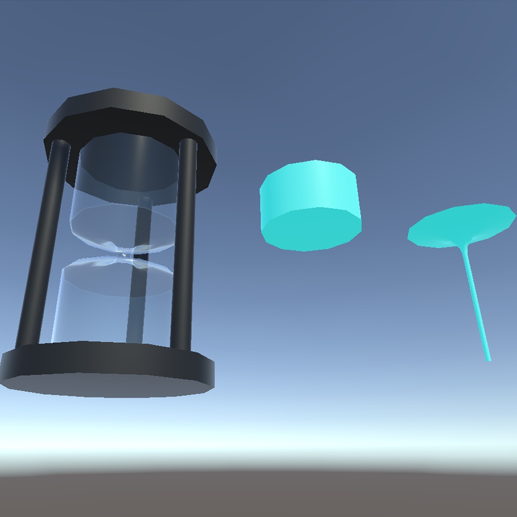 【VRCワールド向けギミック】砂時計