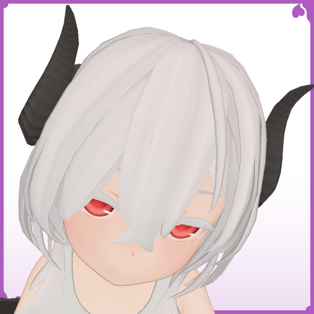 【 VRC想定 】ヒューマノイド3Dモデル『 Ellis 』