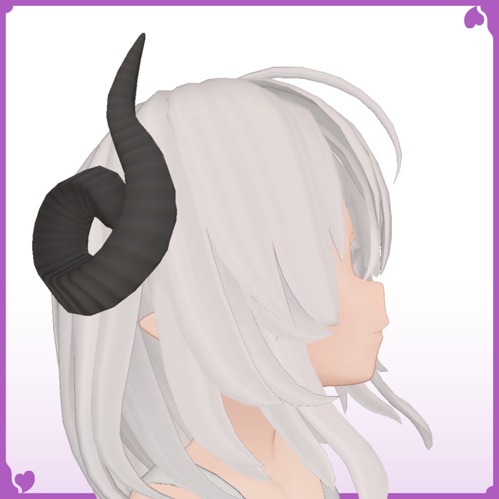 【 VRC想定 】ヒューマノイド3Dモデル『 Ellis 』