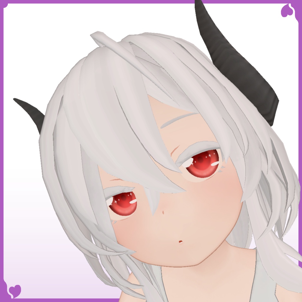 【 VRC想定 】ヒューマノイド3Dモデル『 Ellis 』