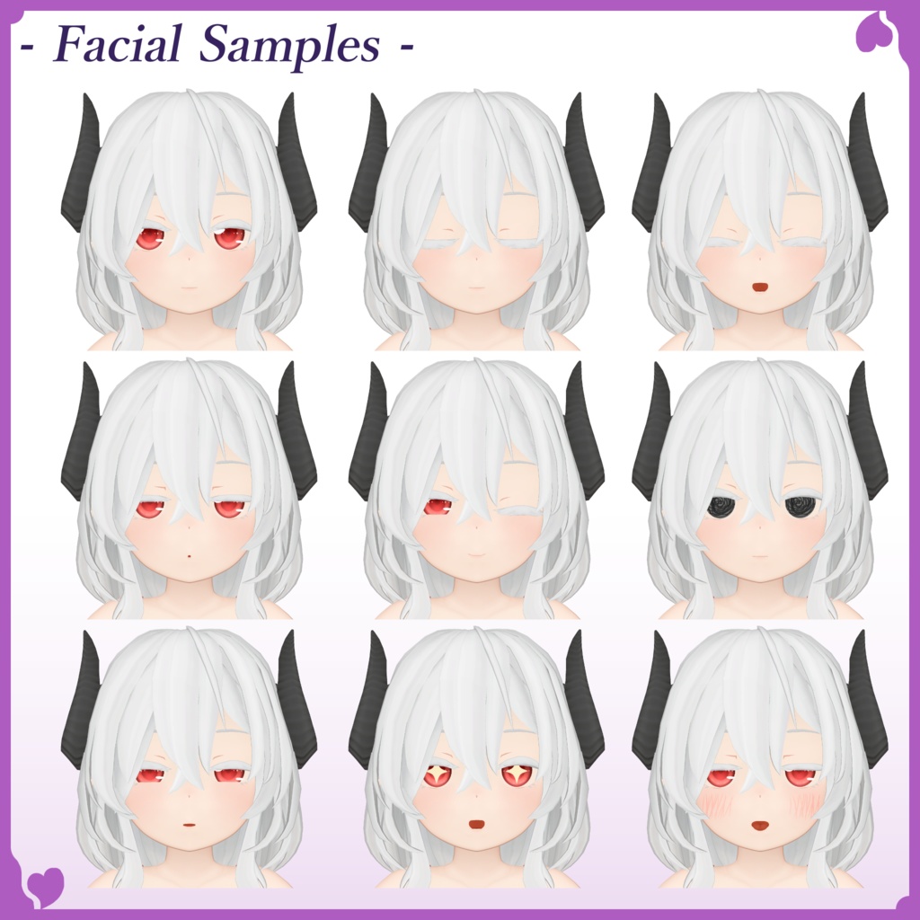 【 VRC想定 】ヒューマノイド3Dモデル『 Ellis 』