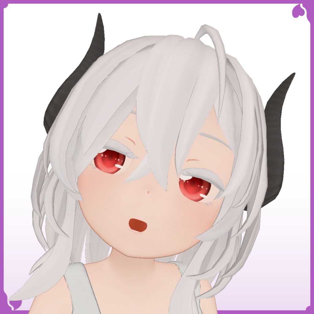 【 VRC想定 】ヒューマノイド3Dモデル『 Ellis 』