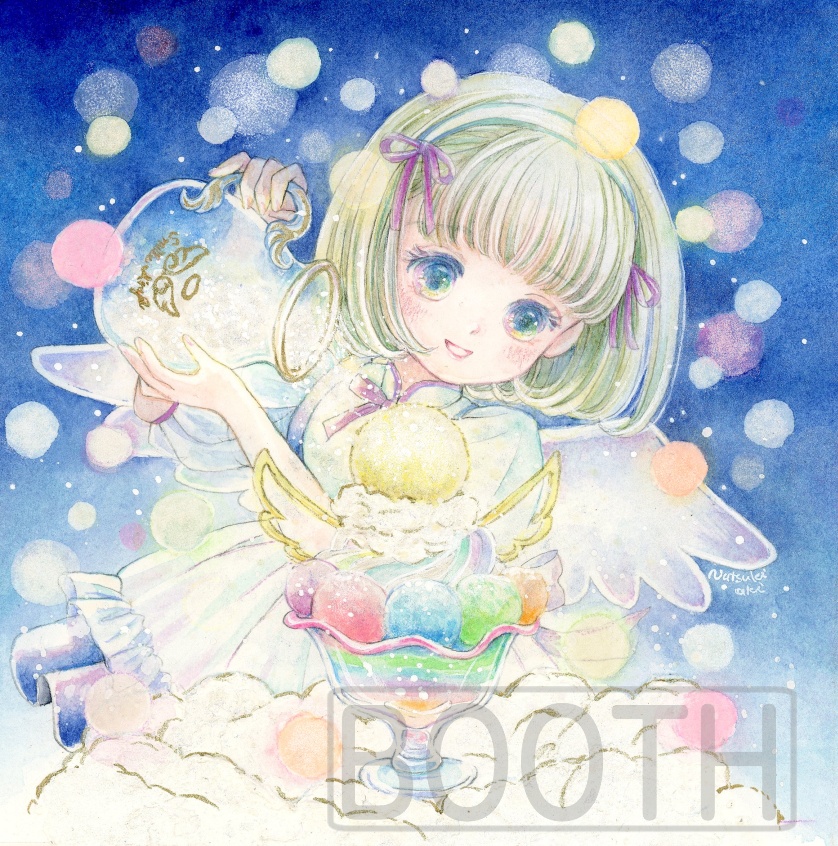 額装：天使のアイスクリーム