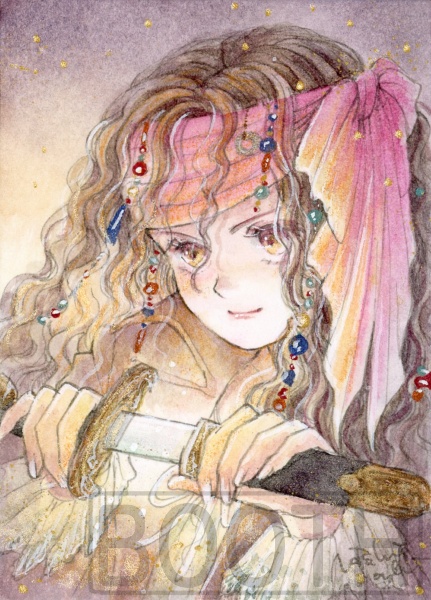 ATC原画：2023年インクトーバーATC