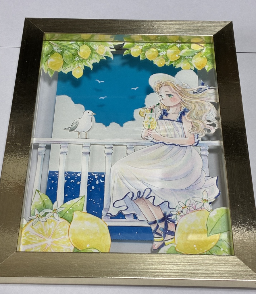 新作額装:Lemon&Summer Wind