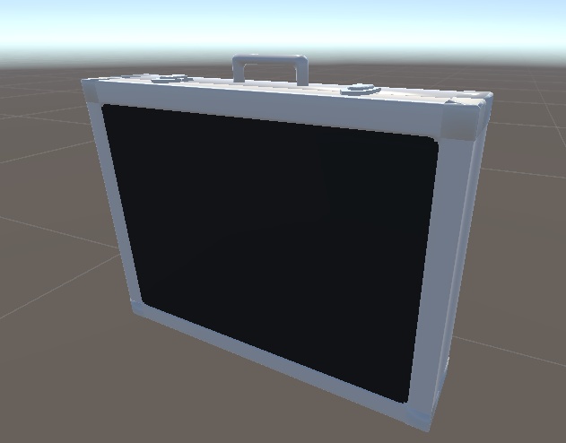 【3Dモデル】ジュラルミンケース