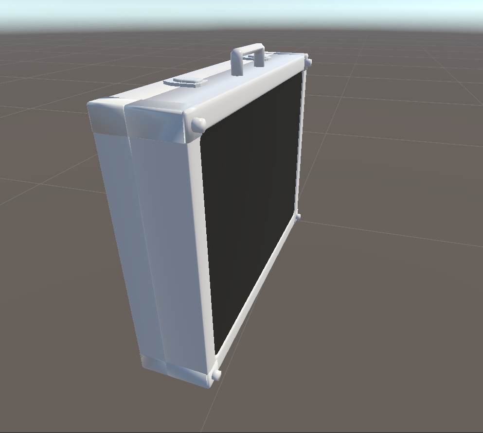 【3Dモデル】ジュラルミンケース