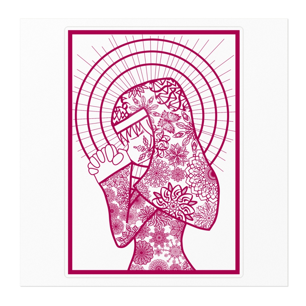 SisterOfFlowerステッカー