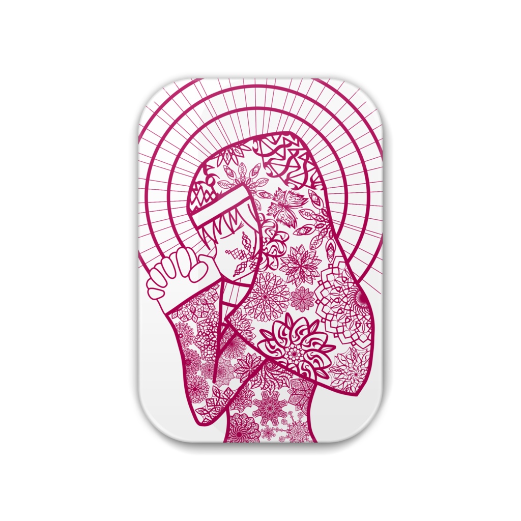 SisterOfFlower缶バッチ