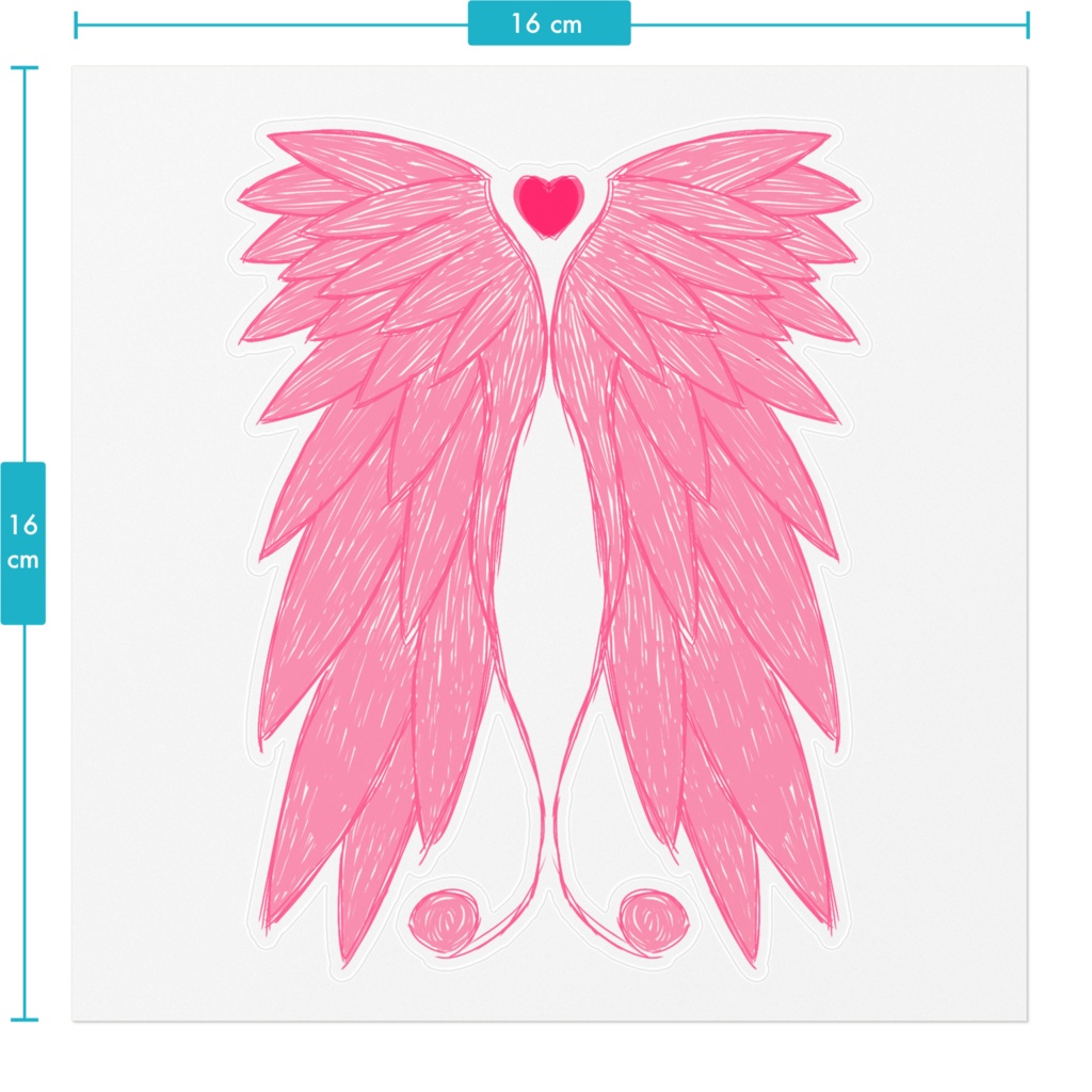 ヒヨクノトリクリアステッカー