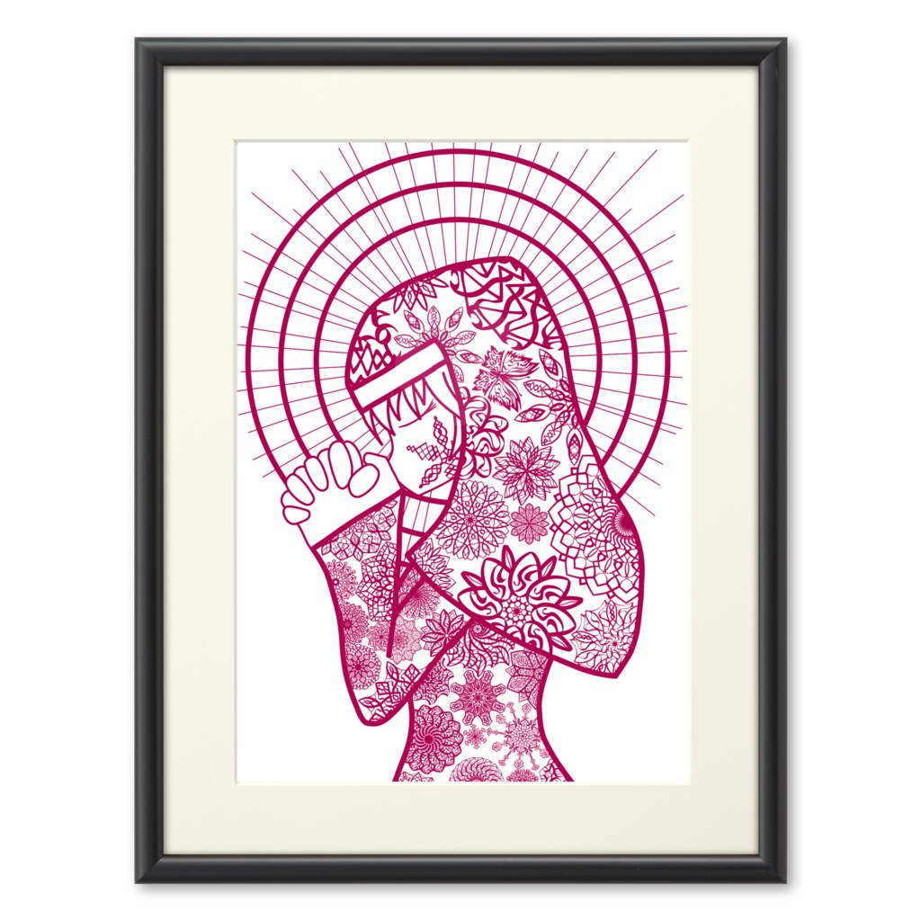Sister of flower複製画