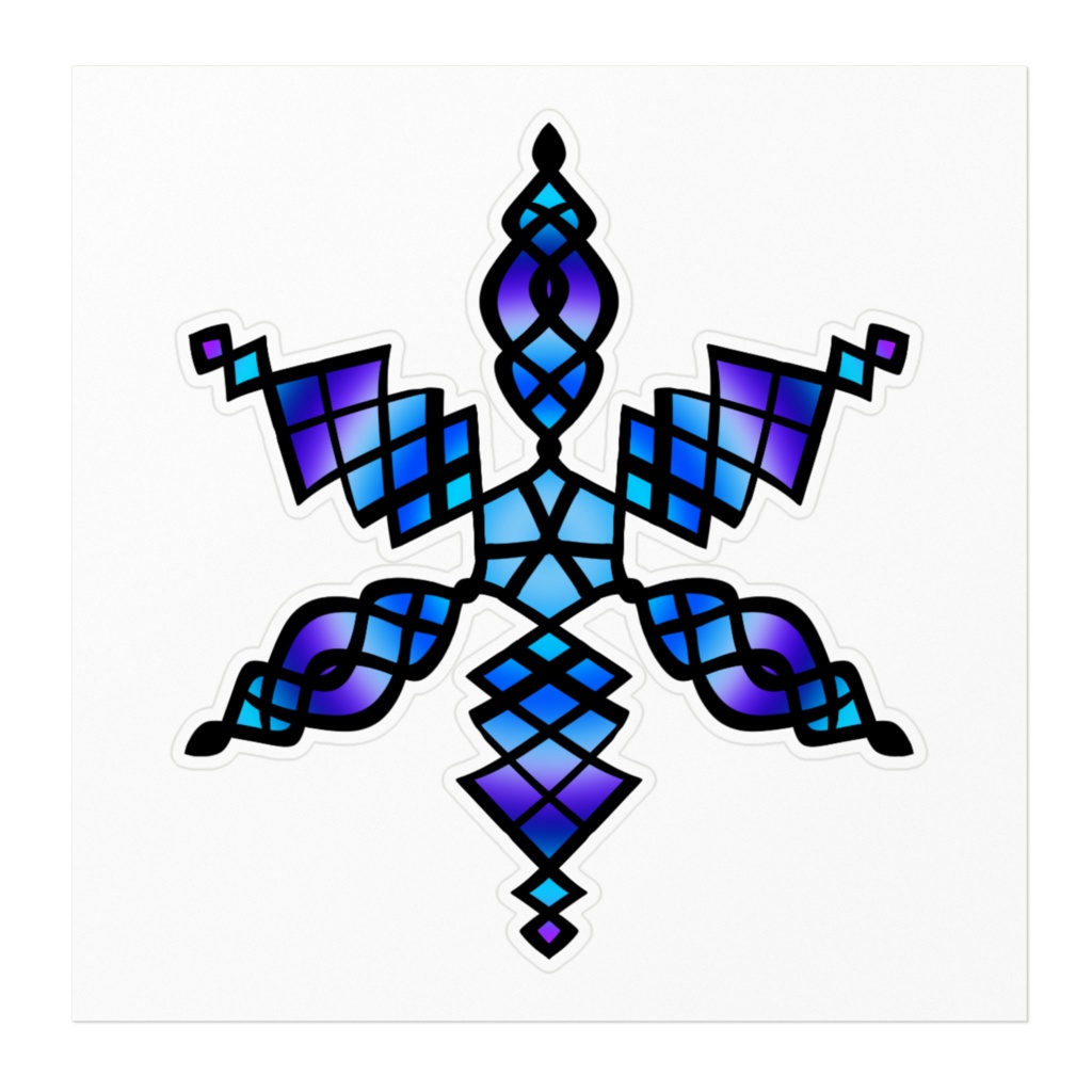 華曼陀羅030ステッカー