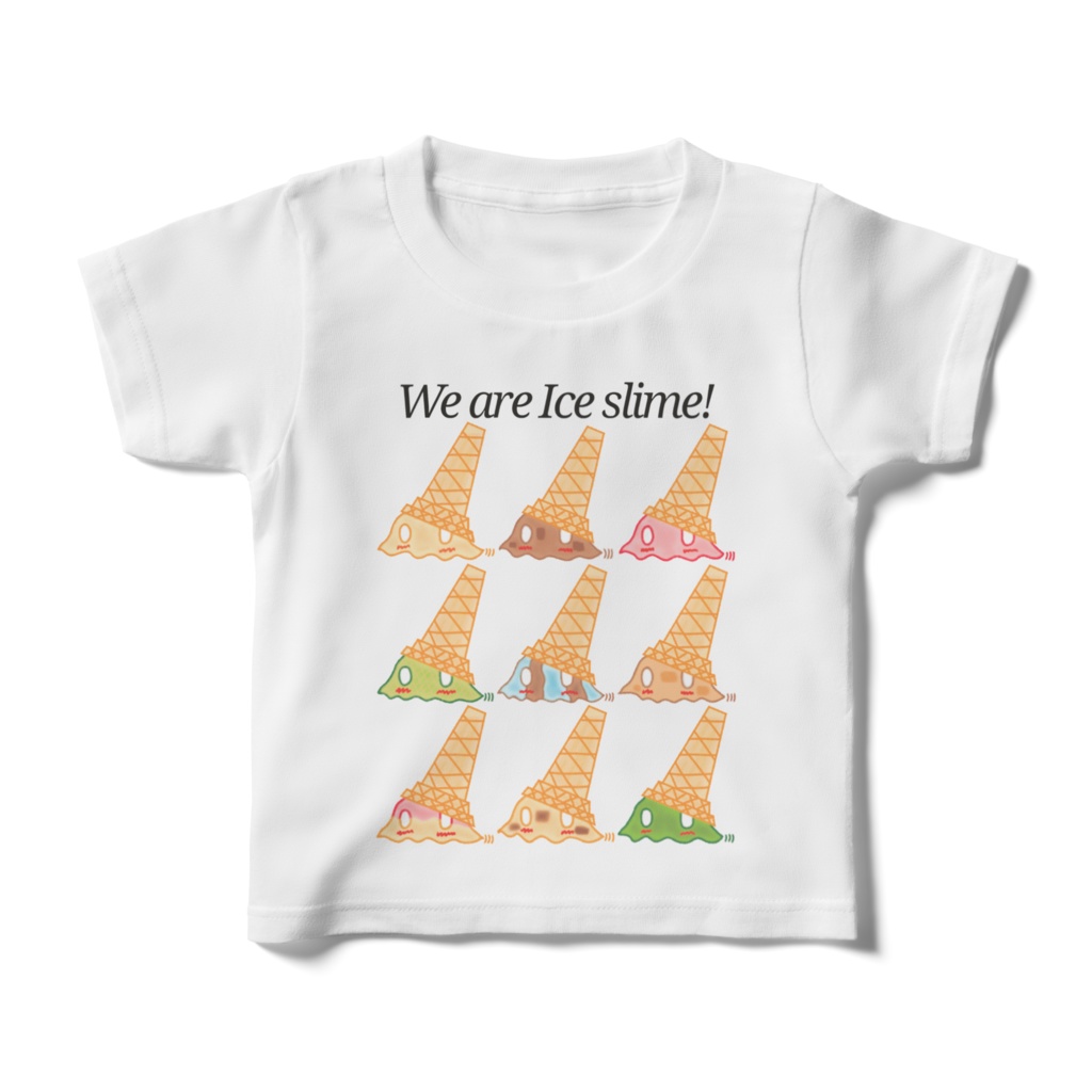 We are ice slime!キッズTシャツ