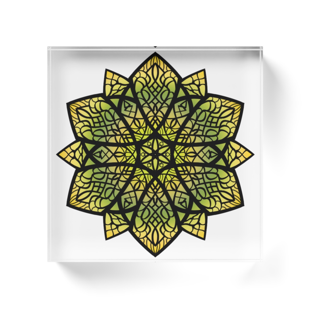 華曼陀羅011アクリルブロック