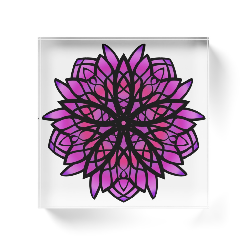 華曼陀羅033アクリルブロック