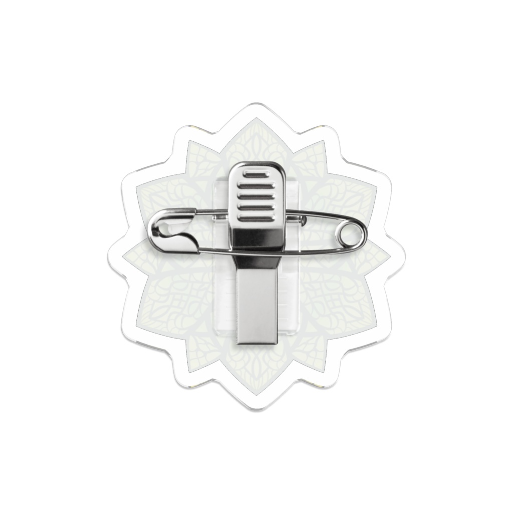 華曼陀羅011アクリルバッジ