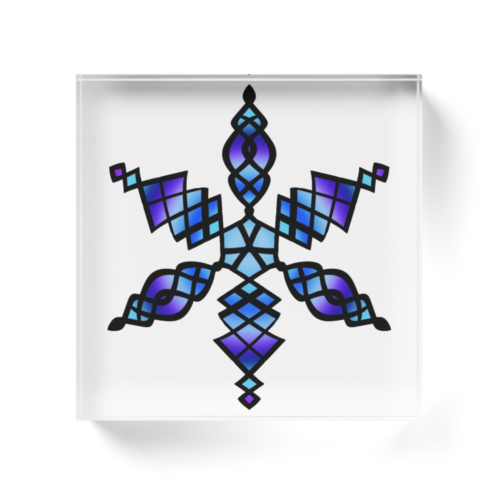 華曼陀羅030アクリルブロック