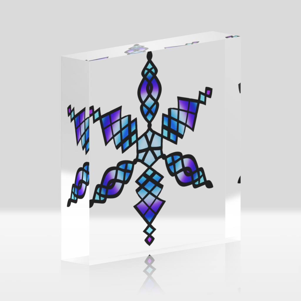 華曼陀羅030アクリルブロック